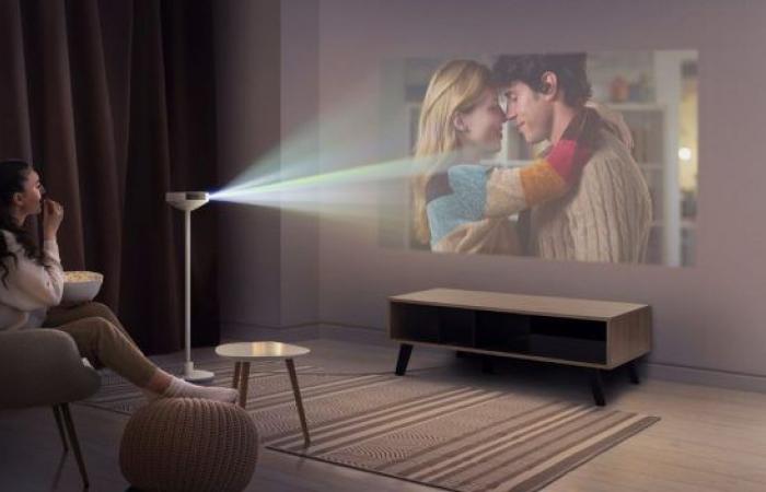 LG lights up CES 2025 with a new video projector with a… refreshing design