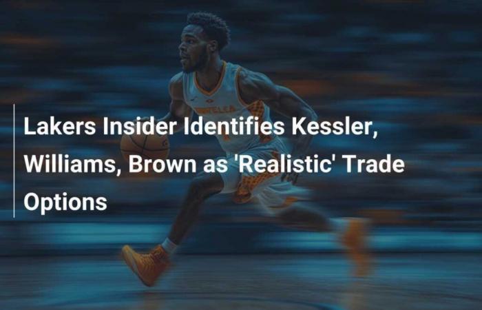 Lakers insiders identify Kessler, Williams and Brown as ‘realistic’ trade options