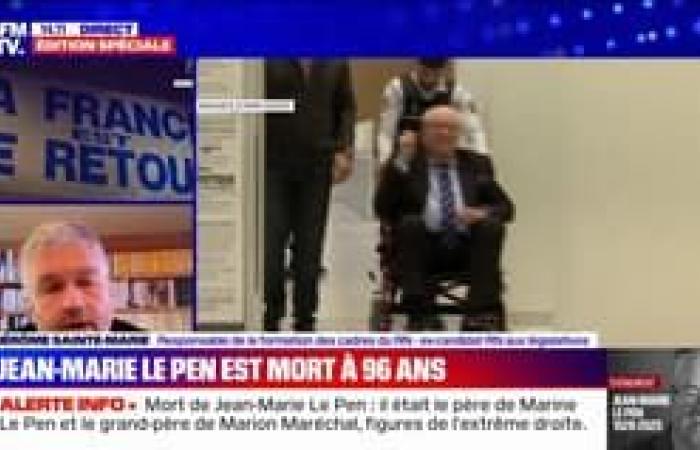 “The death of an individual like Jean-Marie Le Pen does not erase the racist, anti-Semitic and negationist comments he made during his lifetime,” says Ian Brossat (PCF)