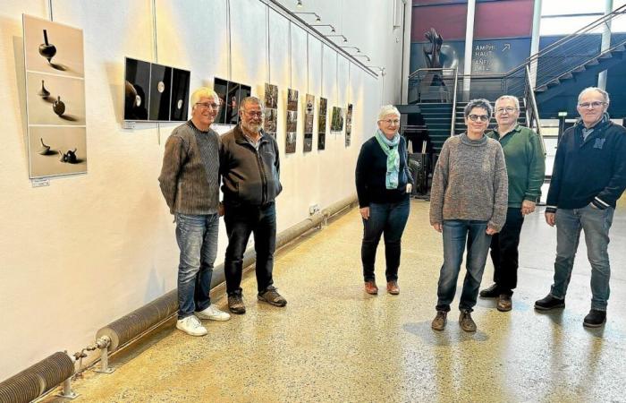 A photo exhibition on the movement at the Glenmor hall, in Carhaix