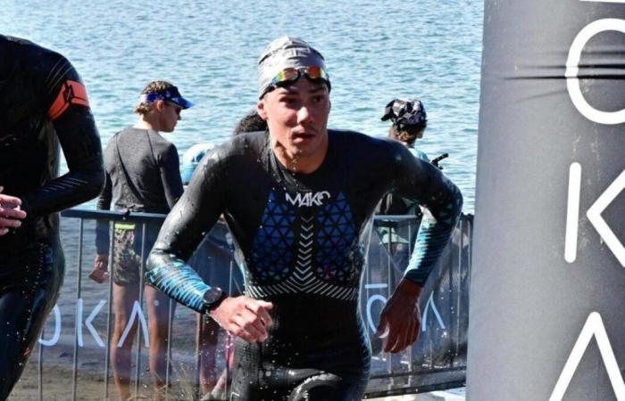 a young 21-year-old triathlete crowned amateur half Ironman world champion