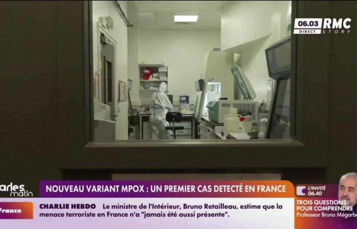 a first case detected in France