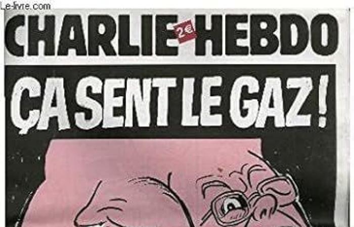 the founder of the National Front seen in ten drawings from “Charlie Hebdo”