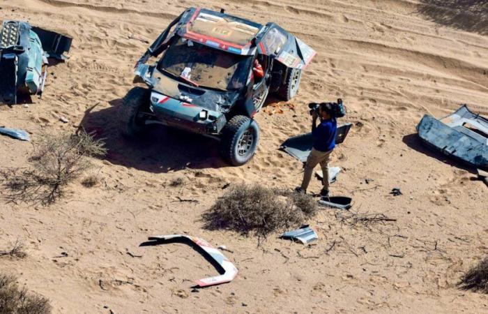 Dakar: Sébastien Loeb victim of a spectacular accident