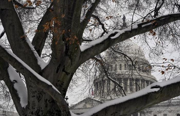 Washington under the snow, -18°C… Photos of the winter storm in the United States