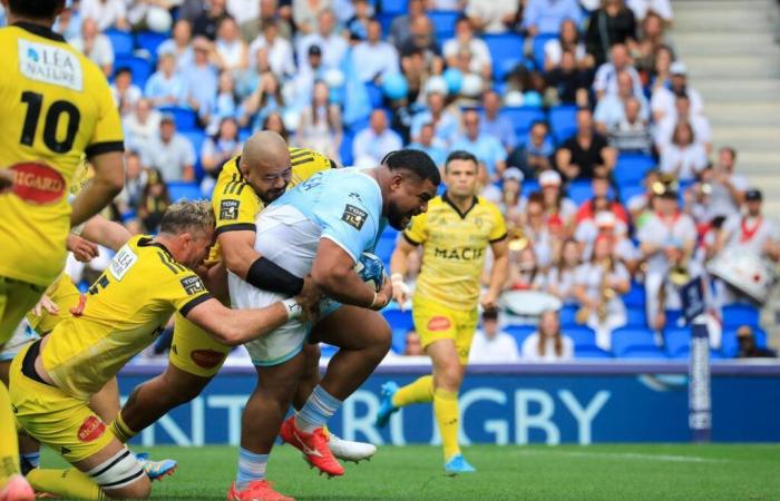 Tevita Tatafu, back in training with Bayonne, should resume against Gloucester