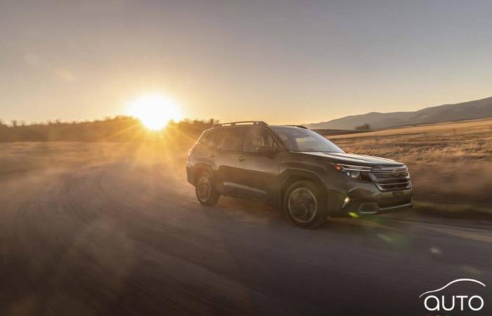 Subaru to launch the Forester Hybrid in Canada in 2025, a year earlier than expected