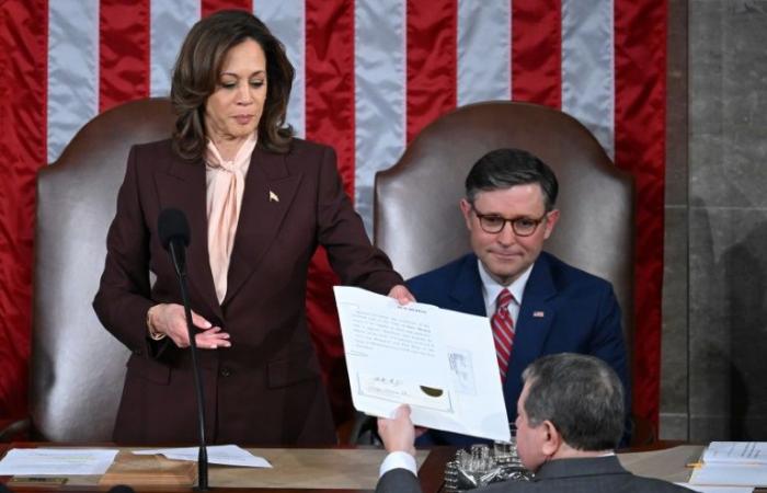 US Congress recognizes Trump's triumph