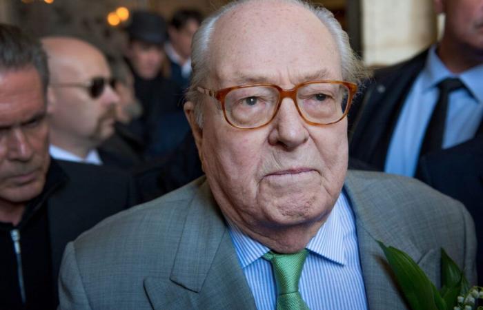 What did Jean-Marie Le Pen die of?