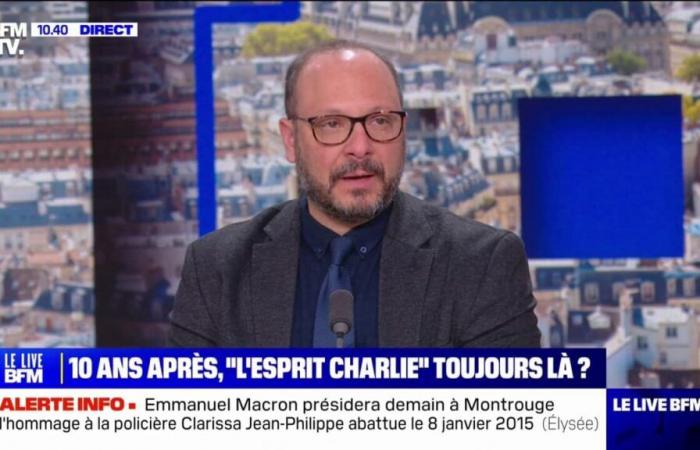 “Being Charlie is not being it once a year, it is being it all year round”, estimates Samuel Mayol (office of the Secularism Republic Committee)