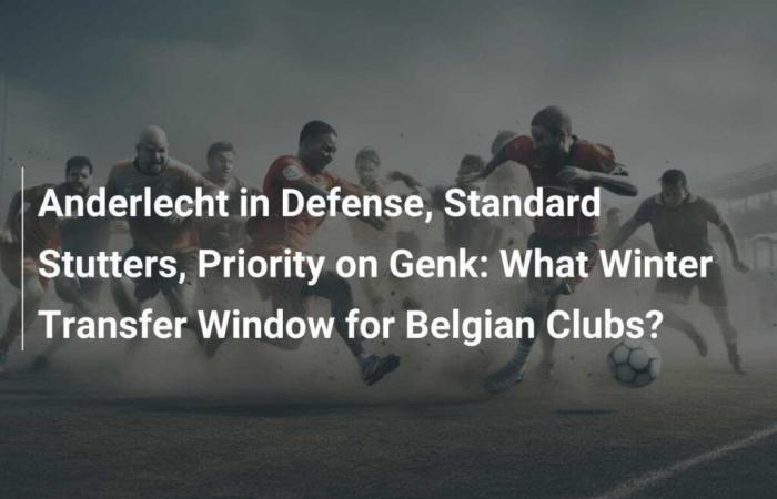 Anderlecht in defense, Standard stumbles, priority over Genk: What winter transfer window for Belgian clubs?