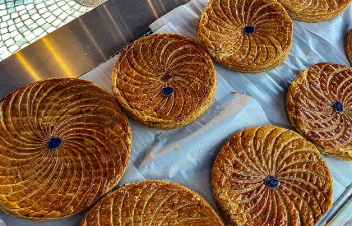 Traditional Galette des Rois from Stohrer 2025, the essential frangipane galette