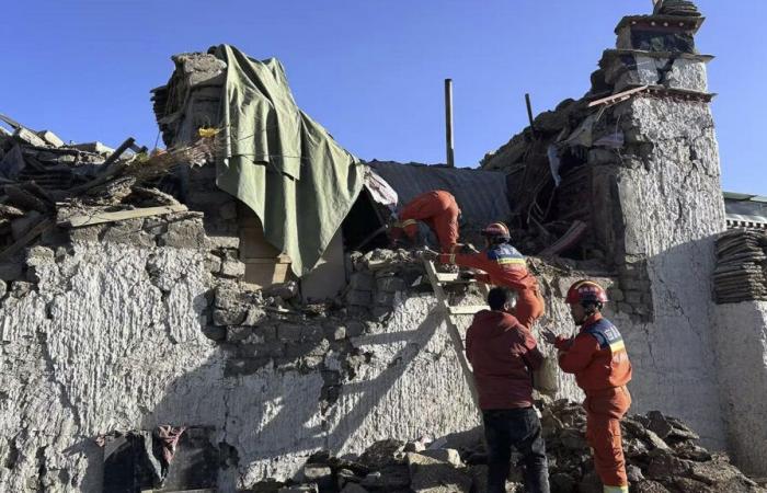 At least 95 people dead in western China earthquake