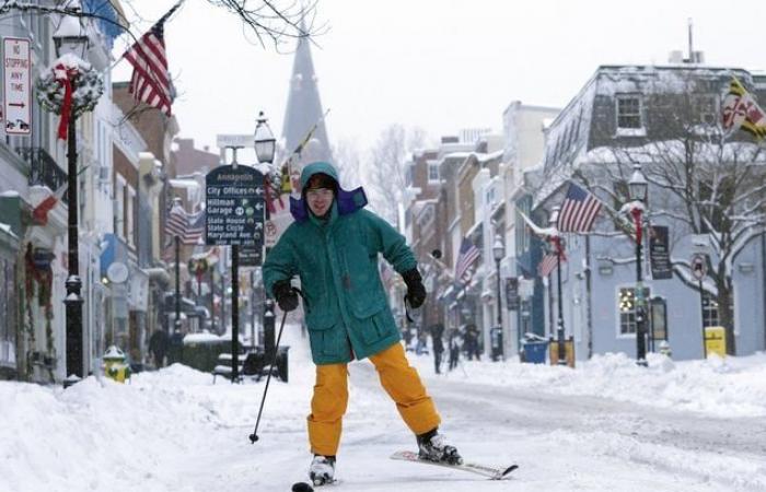 Washington under the snow, -18°C… Photos of the winter storm in the United States