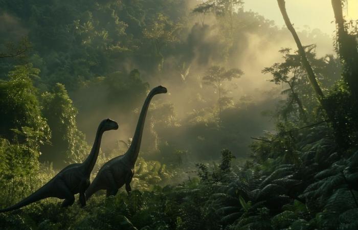 around 200 dinosaur tracks have been discovered in England!