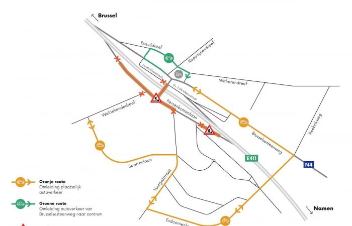 Construction site at Jezus-Eik, the closure of the bridge and the postponed exit: the municipalities still worried, “the timing is not ideal”