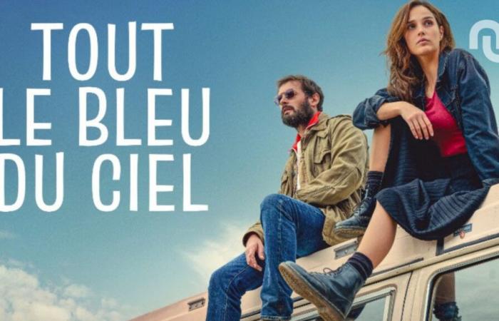 When is All the Blue in the Sky released on TF1, adapted from Mélissa Da Costa?