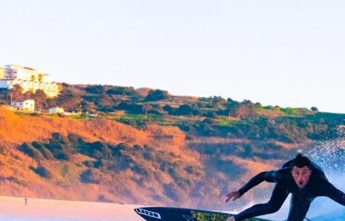 Clément Roseyro, the new prodigy of Nazaré in the light