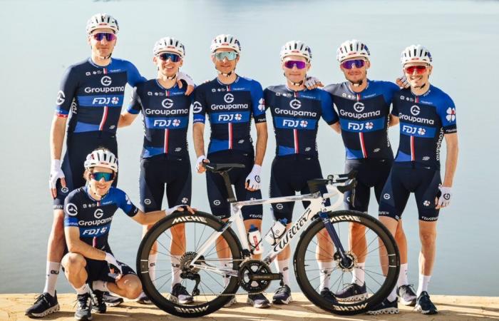 Presentation of the Groupama-FDJ 2025 team