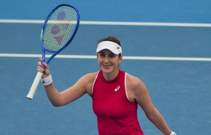 Belinda Bencic wins… after retirement