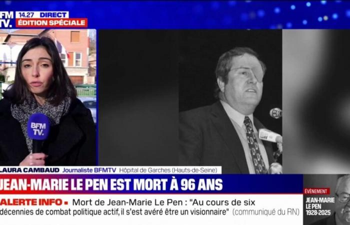 Jean-Marie Le Pen died at Garches hospital (Hauts-de-Seine), where he had been hospitalized for a few weeks