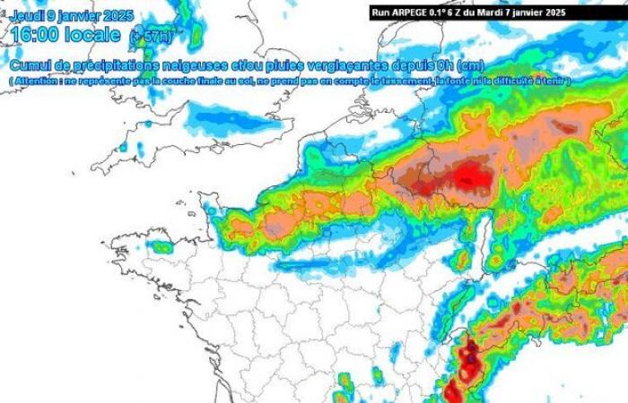 Snow: up to 10 cm on the ground, the North and Île-de-France affected… New falls expected from Wednesday