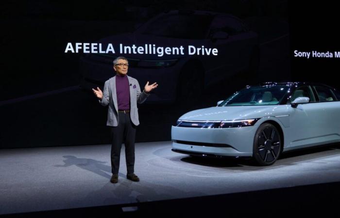 The AFEELA 1 is launched at CES in Las Vegas