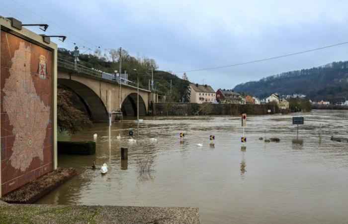 In Luxembourg: Moselle on flood alert this Tuesday