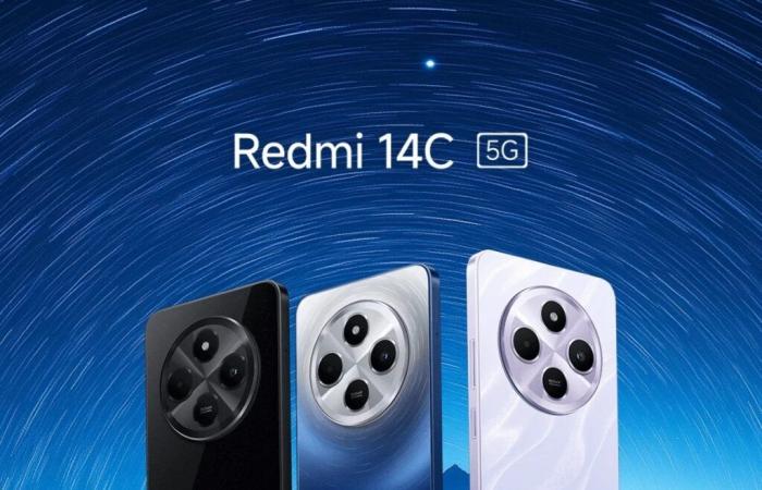 Redmi 14C 5G: launch of a new entry-level smartphone with a large 6.88-inch screen