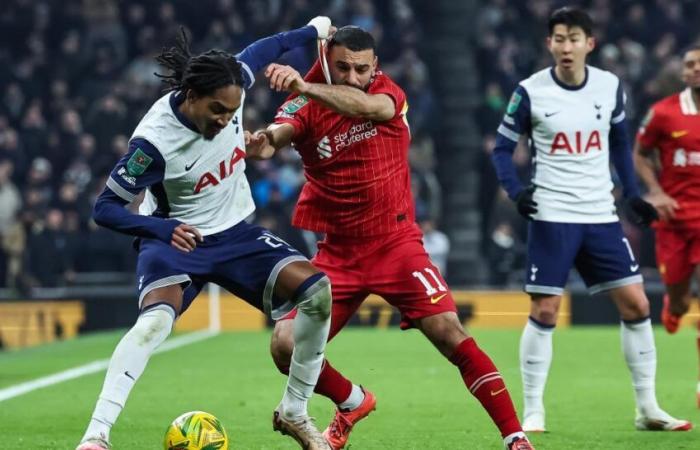 Four months later, Liverpool fell to Tottenham in the Carabao Cup semi-final first leg!