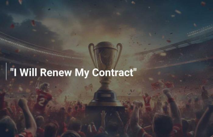 I will renew my contract