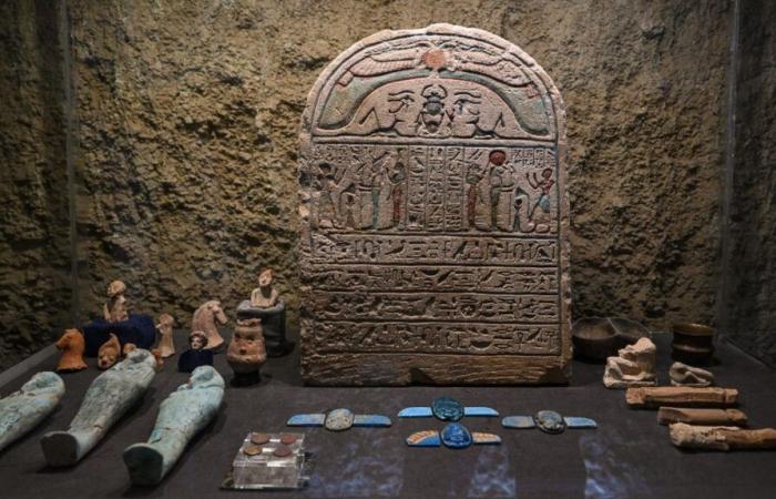 extraordinary discovery of tombs and works of art from the time of Queen Hatshepsut in Luxor