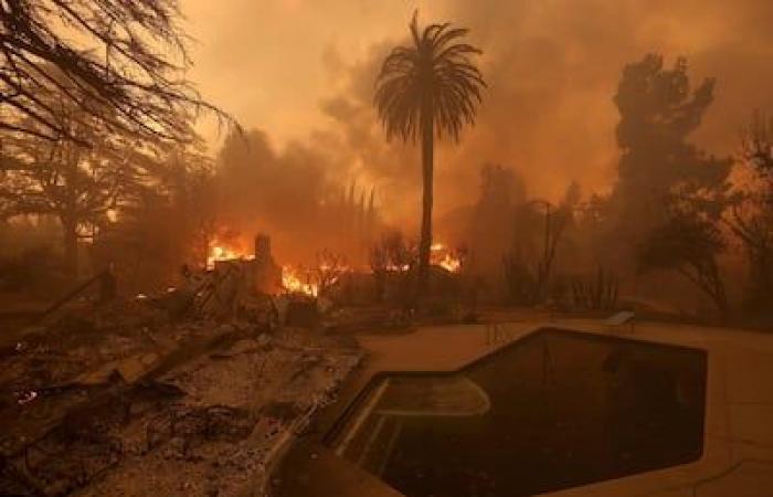 Fire in California: “When I was flying, I saw houses and cars on fire”