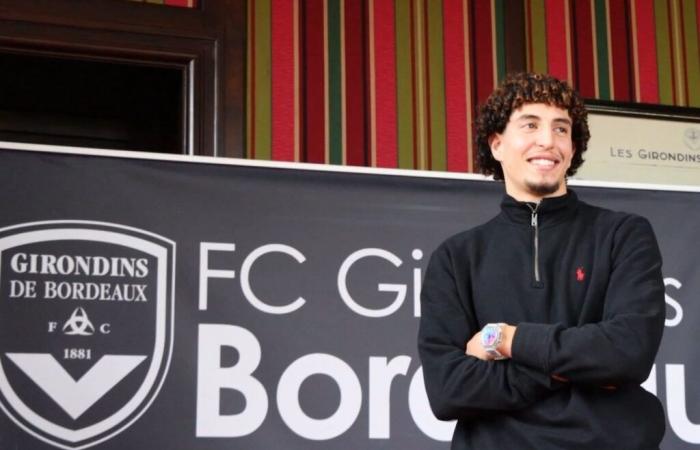 Tijany Atallah towards a club competing with the Girondins, in National 3