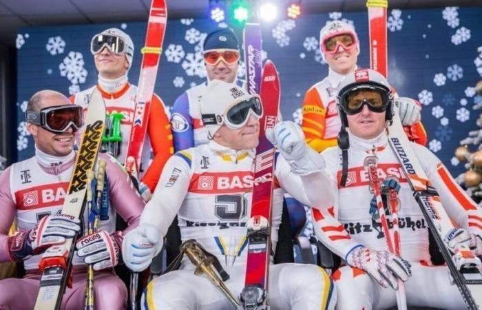 Skiing legends perform at Kranjska Gora