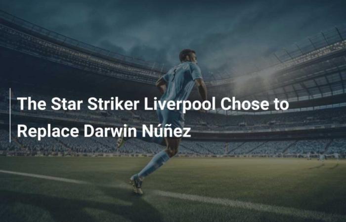 The star striker Liverpool chose to replace Darwin Núñez