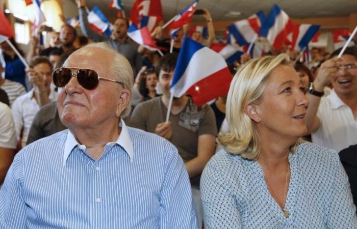 “Good winds, good seas, Dad!”, “many people he loves are waiting for him up there”, reacts his daughter Marine Le Pen