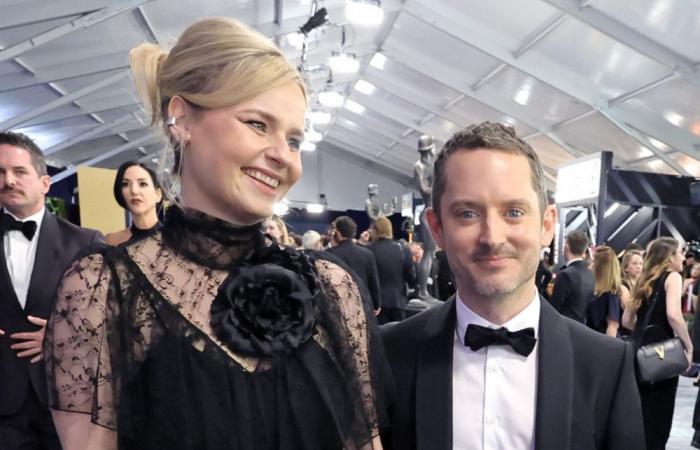 Elijah Wood appears to have confirmed that he married Mette-Marie Kongsved