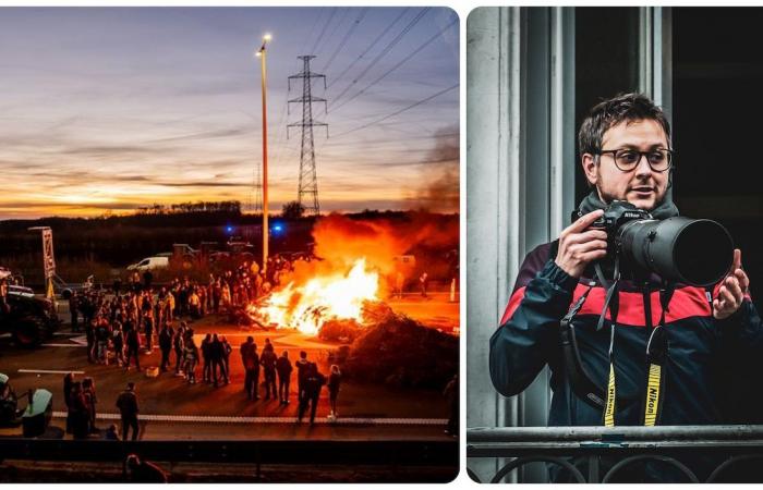 Mathieu Golinvaux wins the 2024 Journalism Prize with a photo on the anger of farmers: “A photo taken at the start”