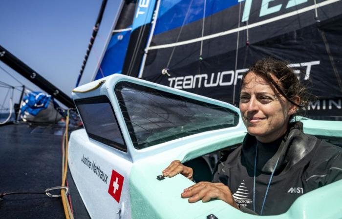 Vendée Globe: Justine Mettraux competes with the best