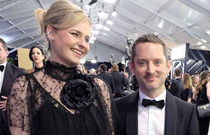 Elijah Wood appears to have confirmed that he married Mette-Marie Kongsved