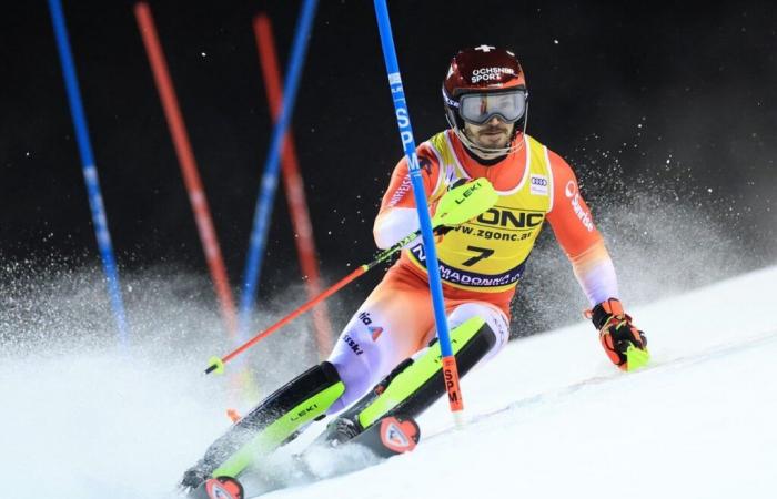 Alpine skiing: Loïc Meillard comes 2nd in the first round