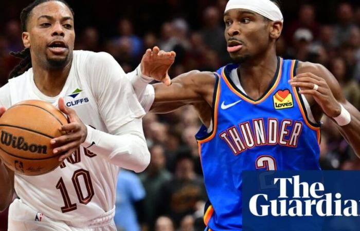 Cleveland end Oklahoma City’s 15-game win streak in clash of NBA’s top teams | NBA