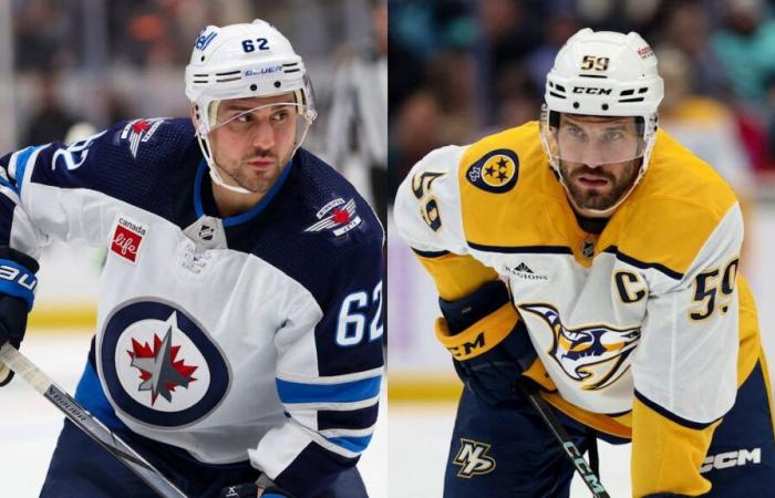 NHL: Nino Niederreiter and Roman Josi, scorers with contrasting emotions