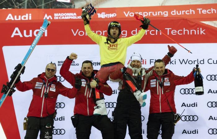 Madonna Di Campiglio World Cup | Albert Popov wins the slalom