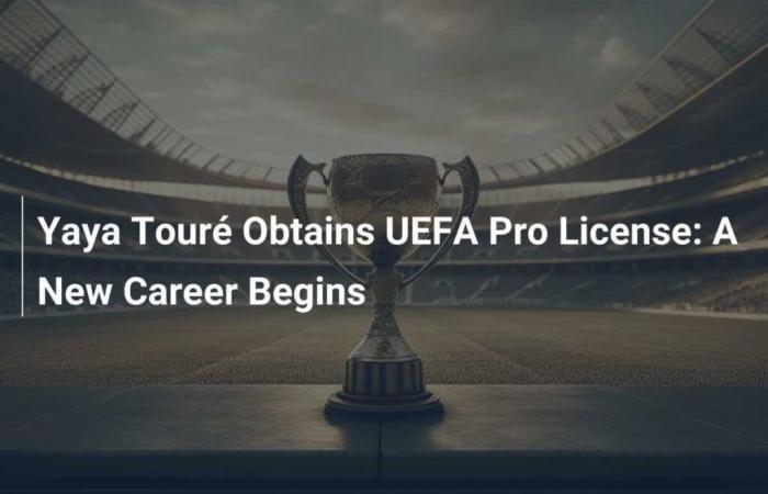 Yaya Touré Obtains UEFA Pro License: A New Career Begins