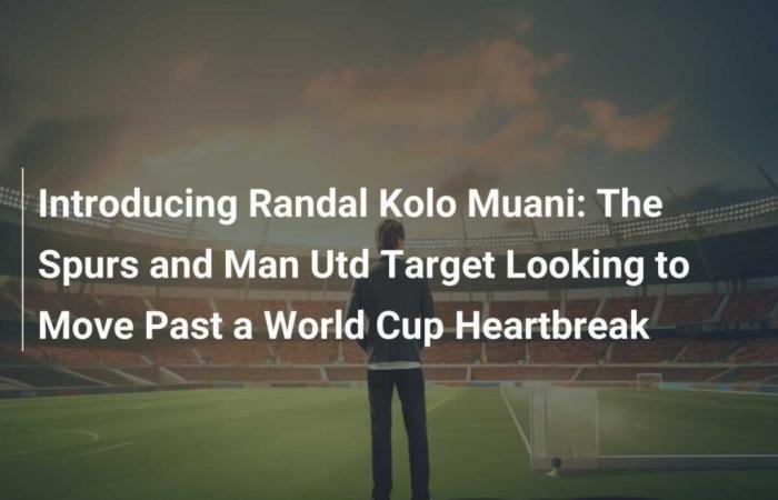 Introducing Randal Kolo Muani: Spurs and Man Utd aim to move past World Cup heartbreak