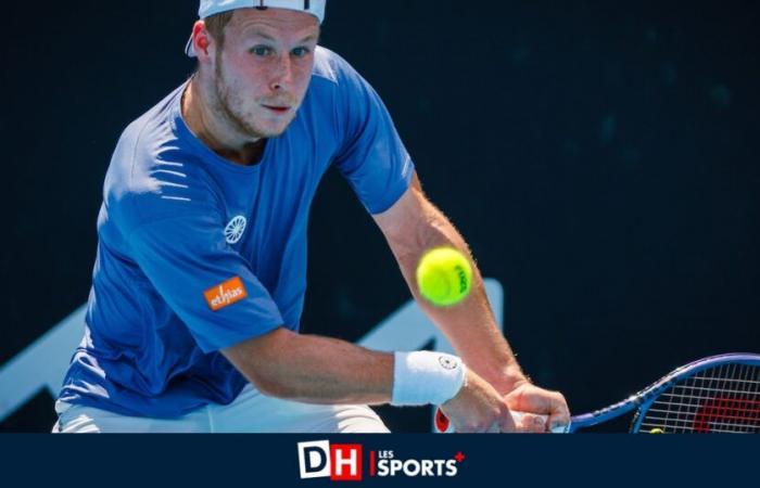 Gauthier Onclin close to accompanying David Goffin in the Australian Open draw: this would be a first for two French speakers since 2019