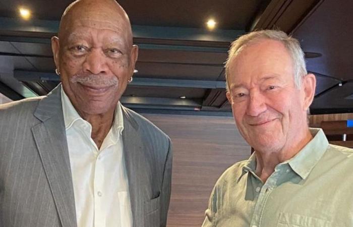 Morgan Freeman pays tribute to Benoît Allemane, his French voice actor who died at 82