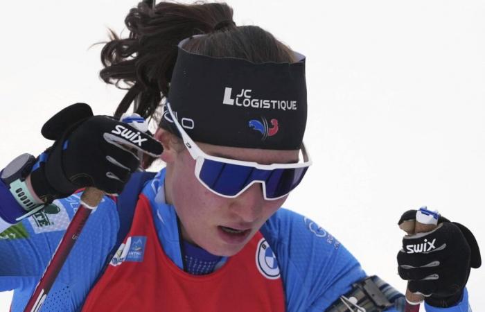 his mother is an Olympic champion! Who is the Frenchwoman, back in the Biathlon World Cup?